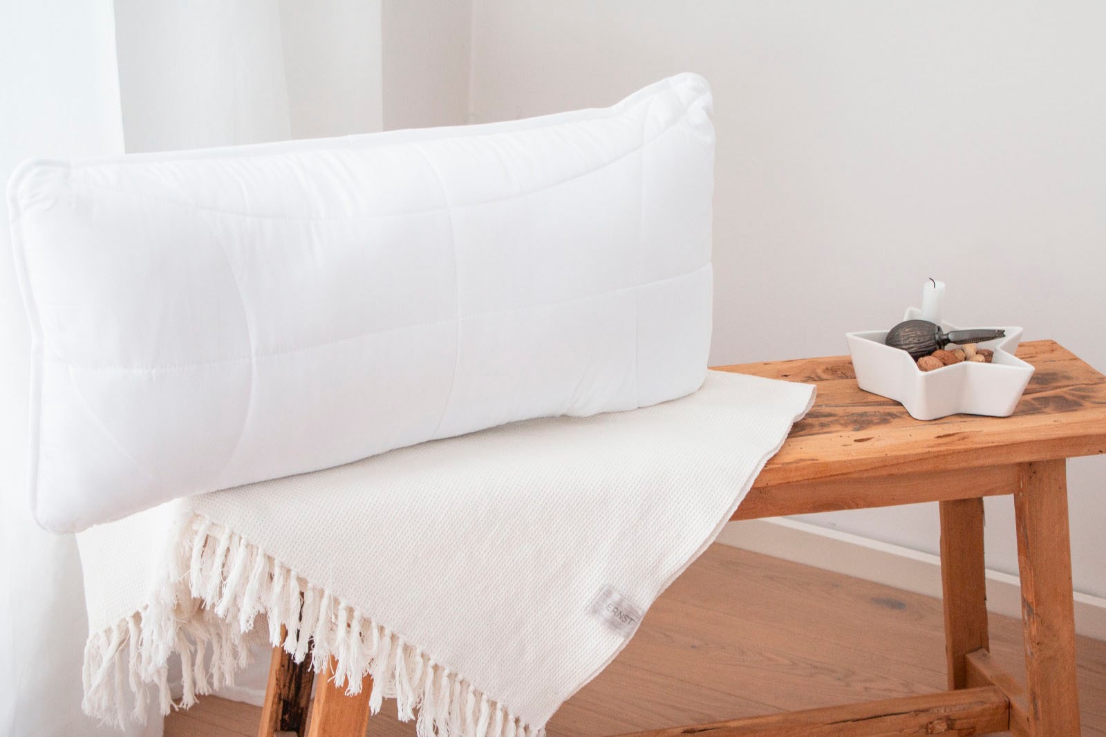 Jekatex Nackenstützkissen »Boxspring Nackenkissen« 1 Stk. tlg.