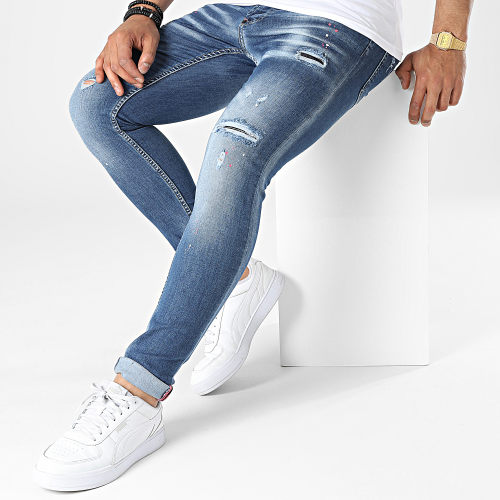 Jean Skinny 697 Bleu Denim