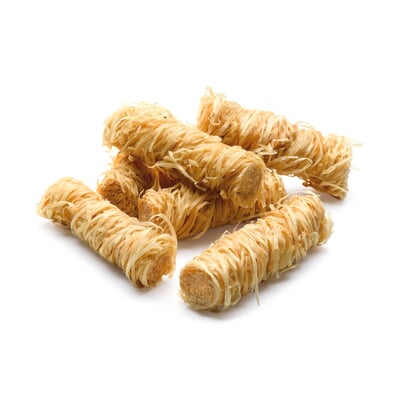 Geharzte Holzwolle in Rollen, 600 g