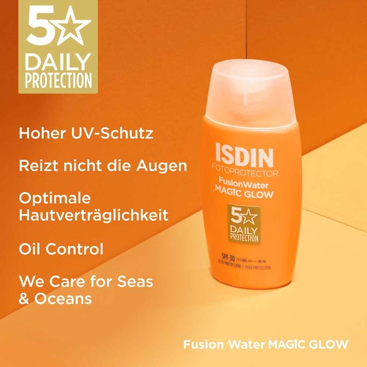 ISDIN Fotoprotector Fusion Water Magic glow SPF 30, 50 ml