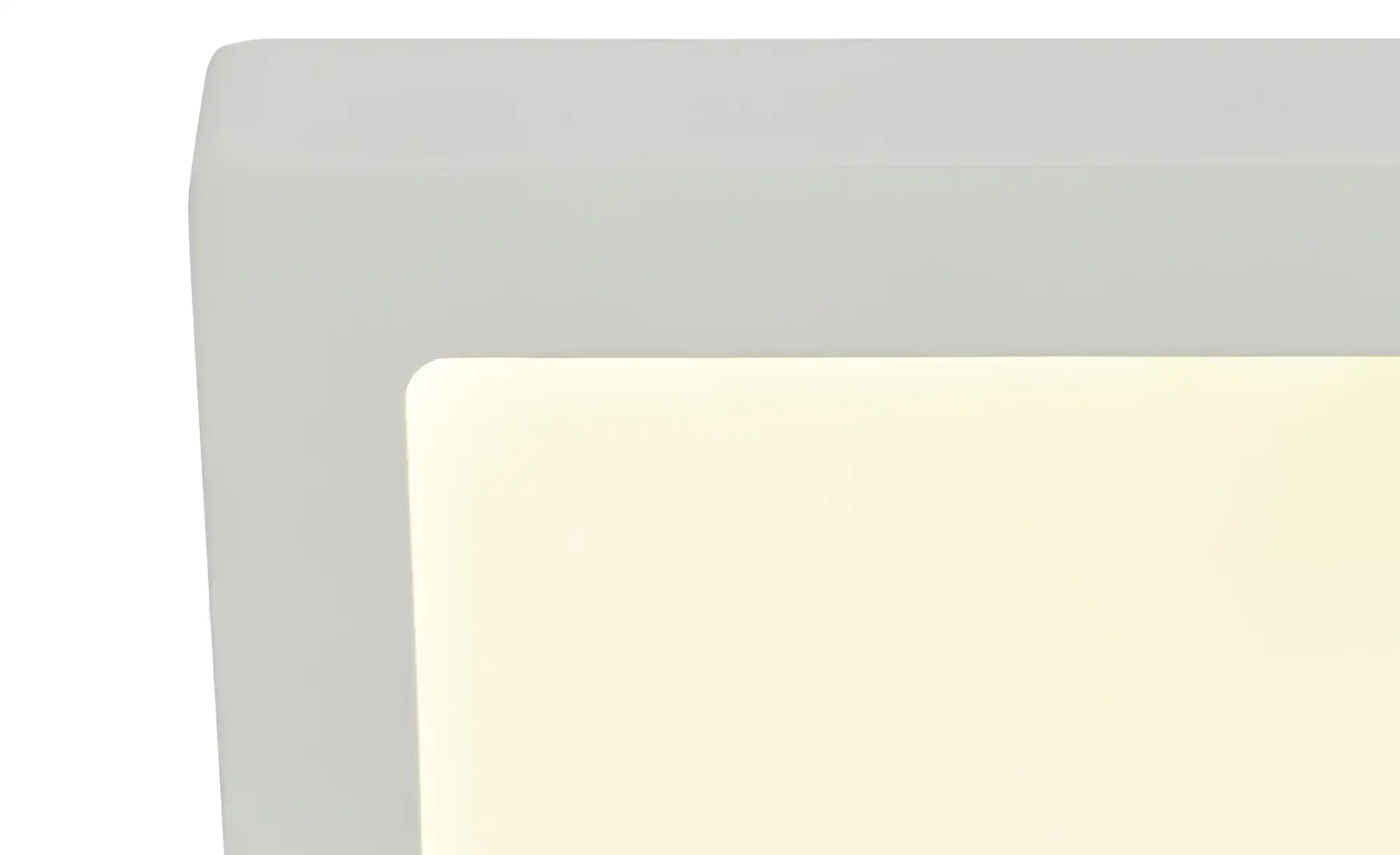 LED-Deckenleuchte, eckig, weiß matt  ´groß´