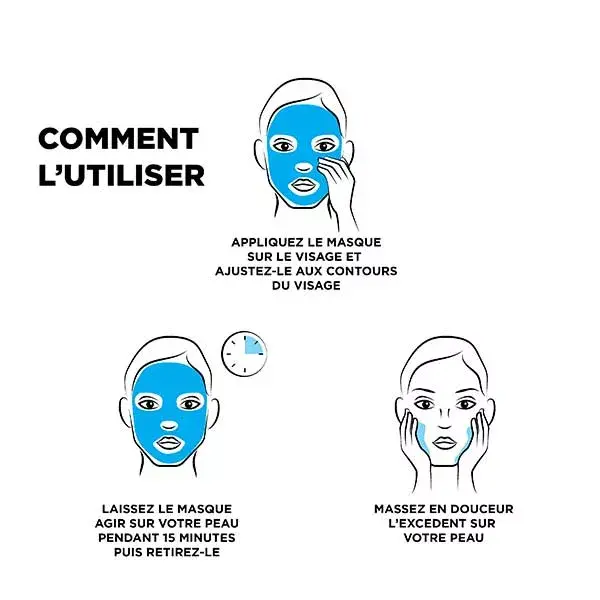 Máscara facial de tecido Garnier SkinActive Hydra Bomb Romã