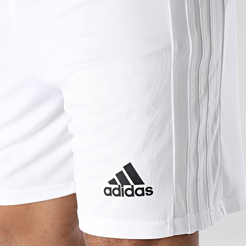 Short Jogging A Bandes Squad 21 GN5774 Blanc