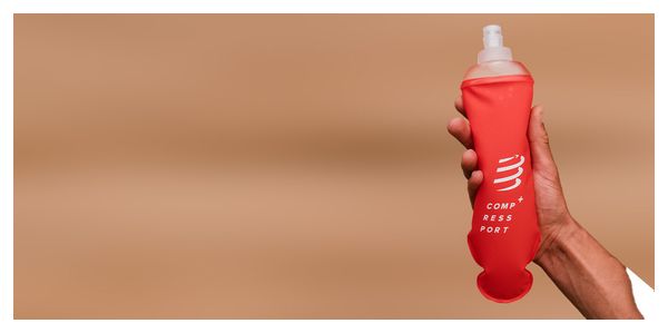 Flasque Compressport Ergoflask Rouge - 500ml