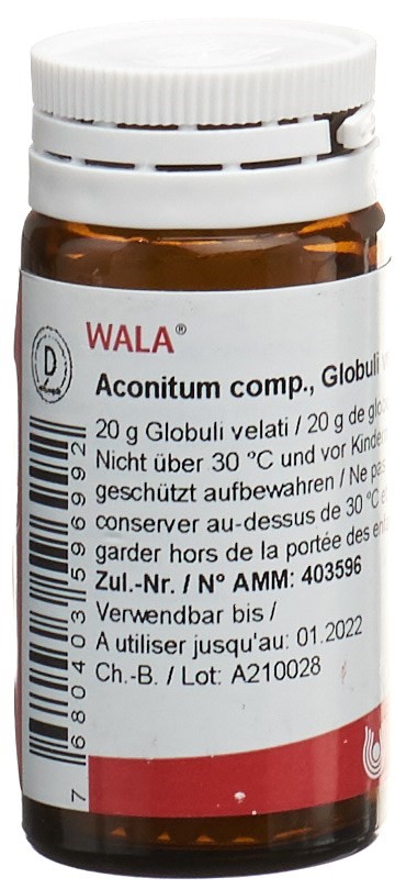 WALA Aconitum comp. Glob Fl 20 g