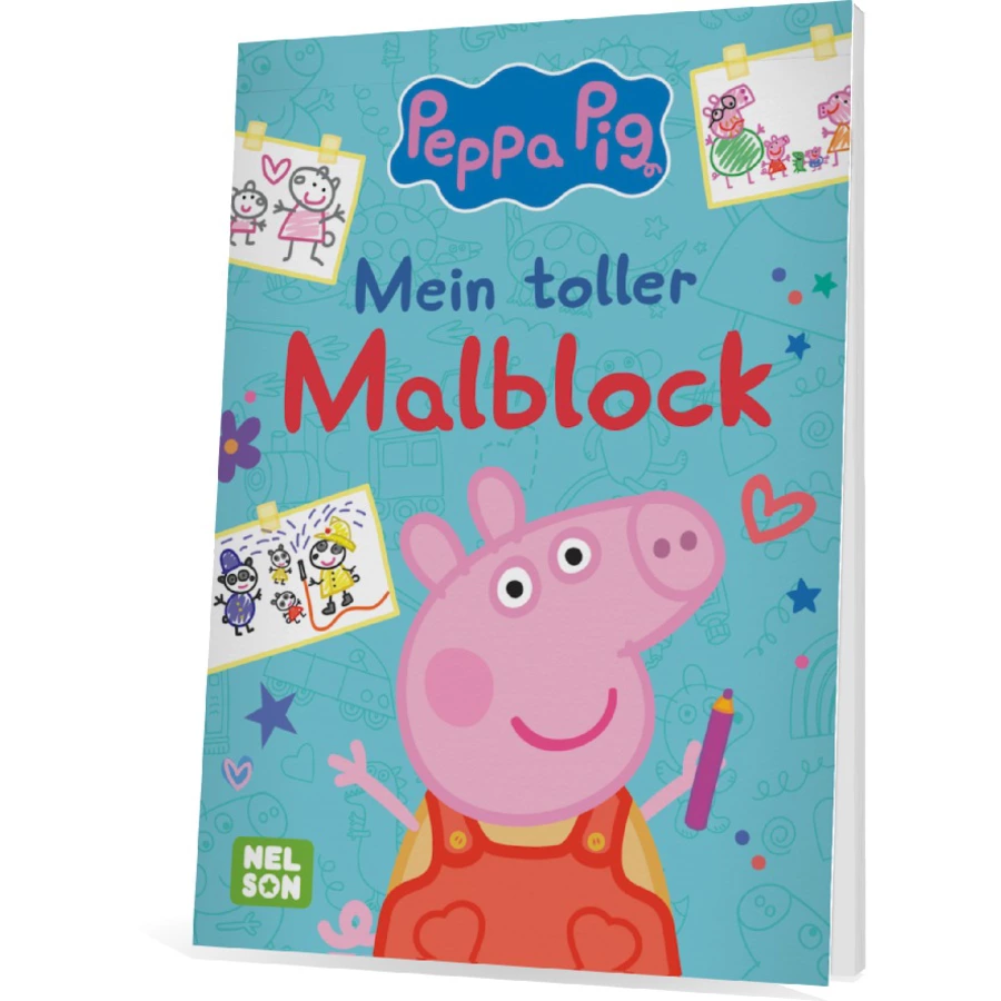 Carlsen Peppa Pig: Peppa: Mein toller Malblock