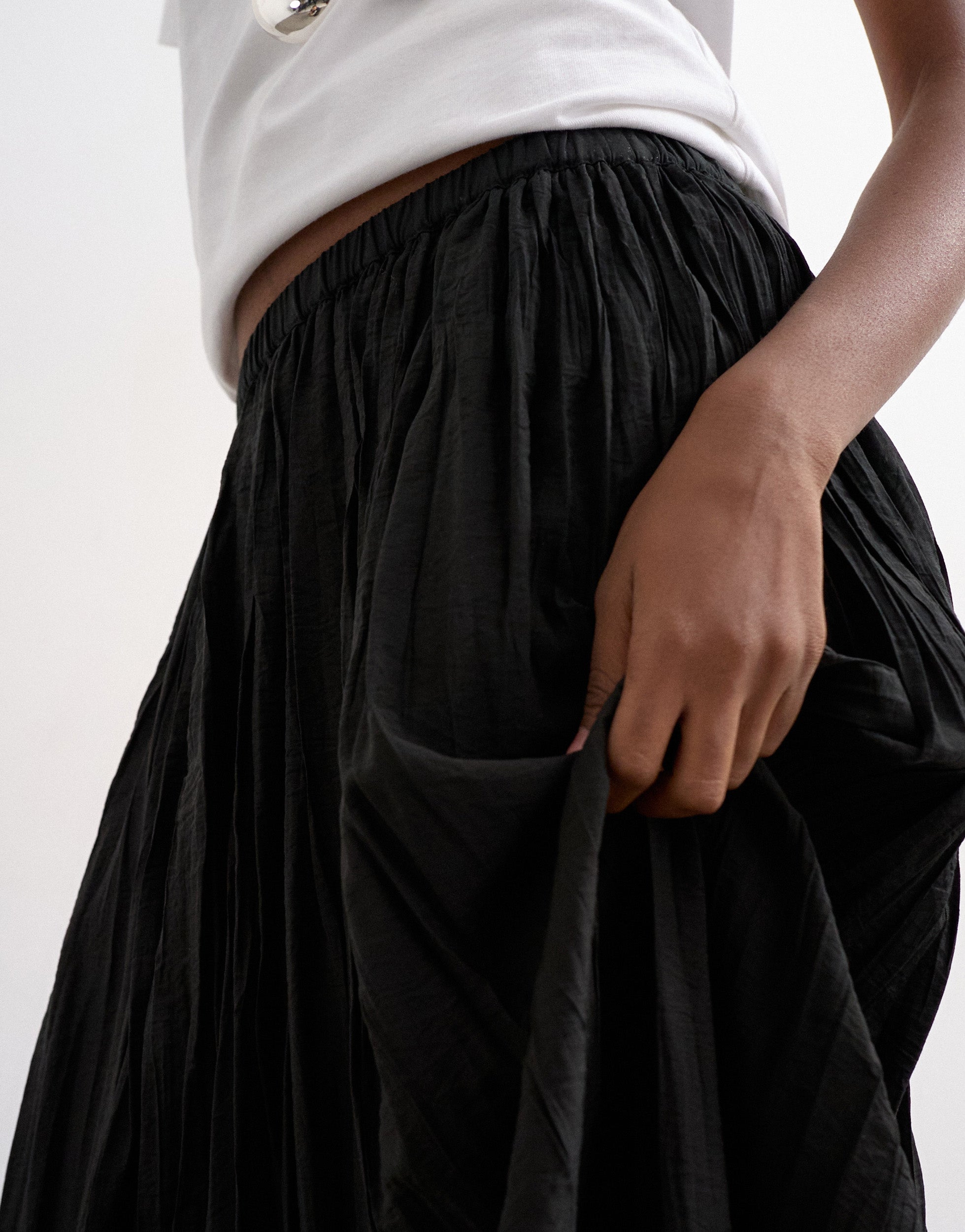 TSTHEA High rise Lange rok
