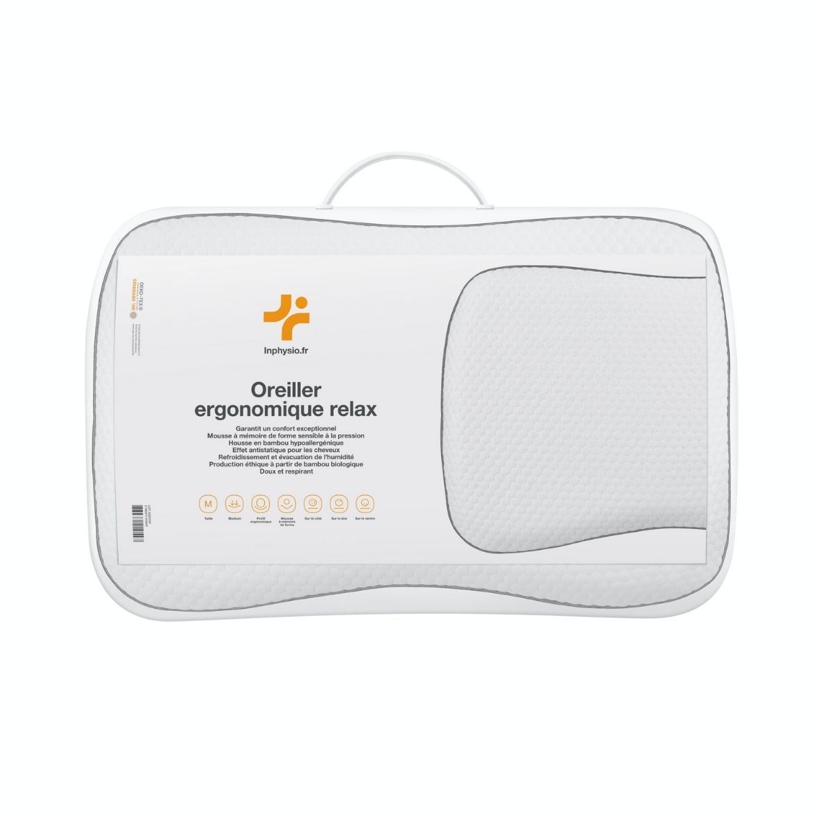 INPHYSIO Ergonomisches Schulterkomfort-Kissen - Anti-Milben