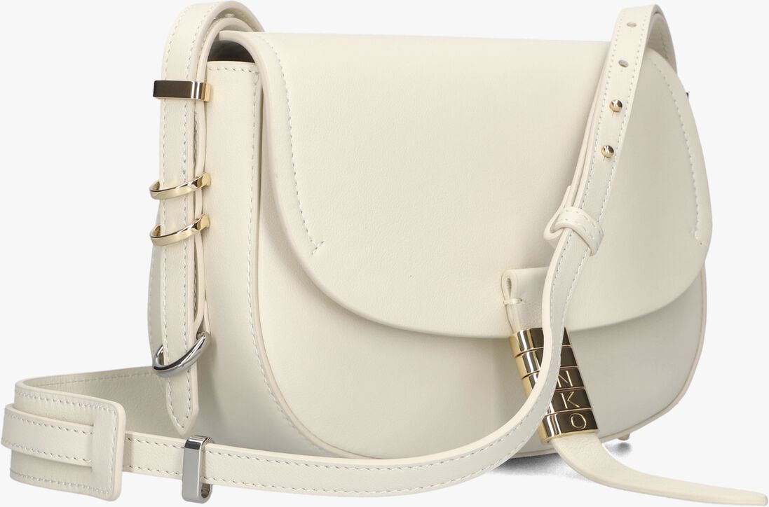 witte pinko schoudertas saddle mini