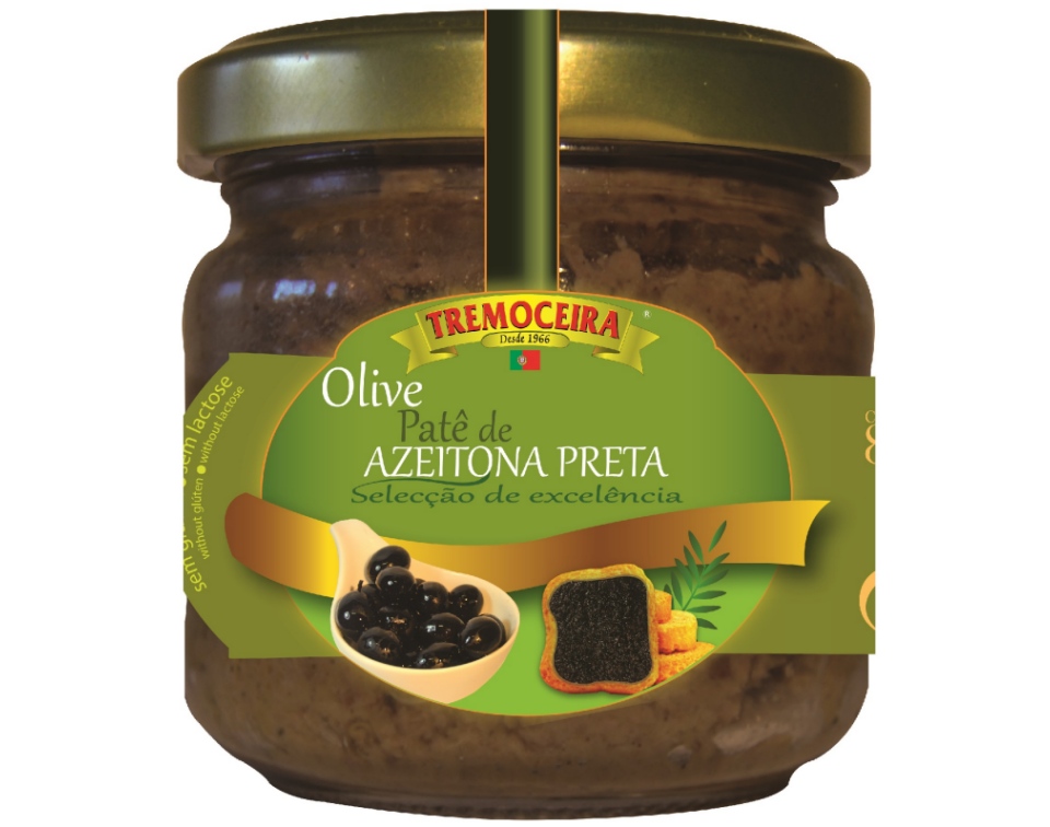 PASTA AZEITONA TREMOCEIRA PRETA 90G