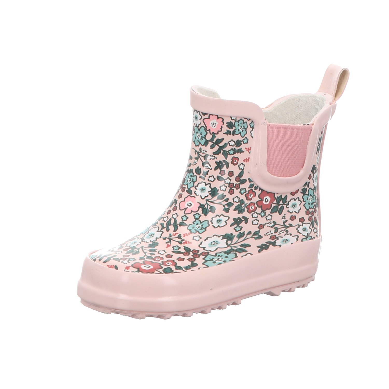 Sneakers Mädchen-Gummistiefel Rosa Blumen