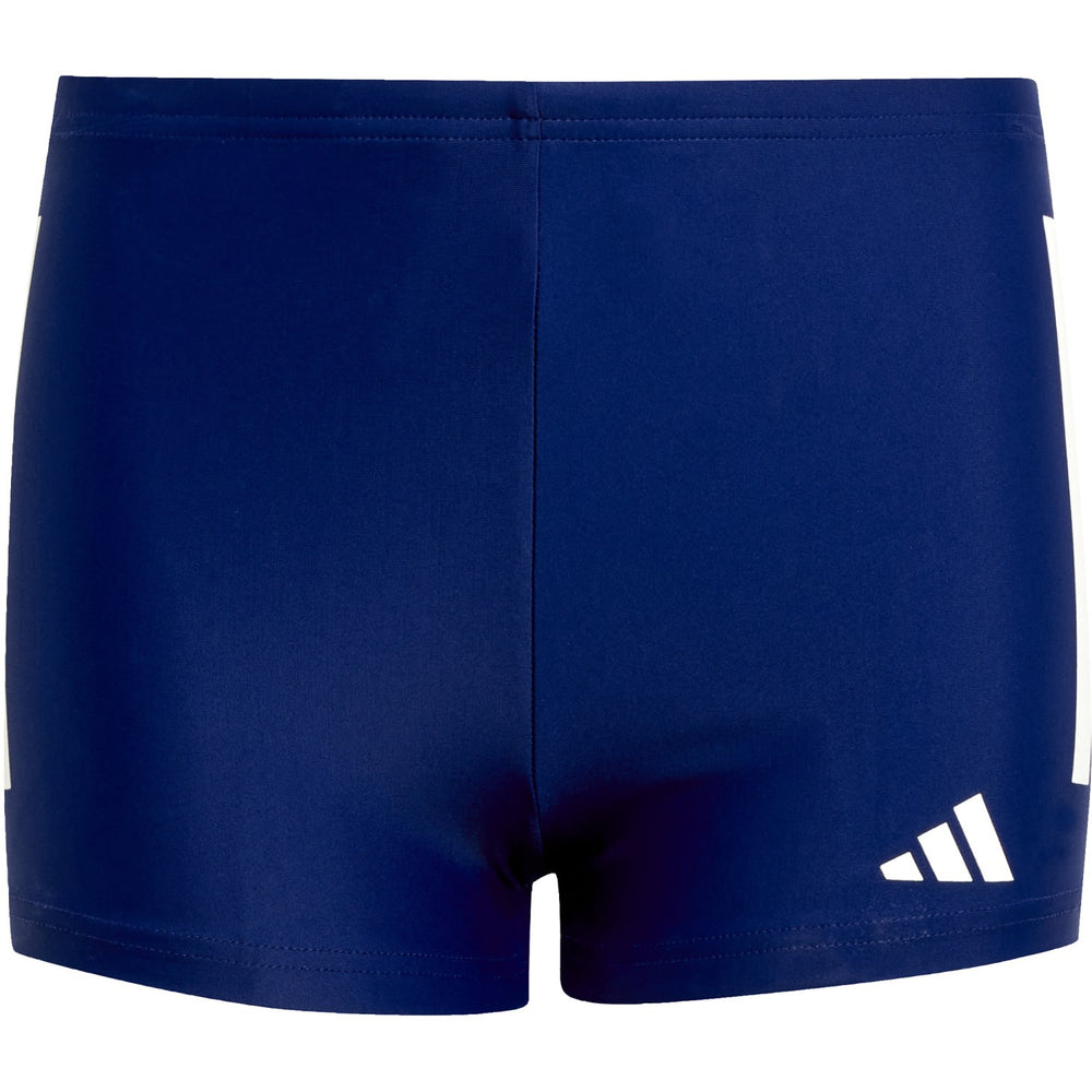 Køb adidas Originals Dark Blue/White 3S Bld Badebukser Boxer Y