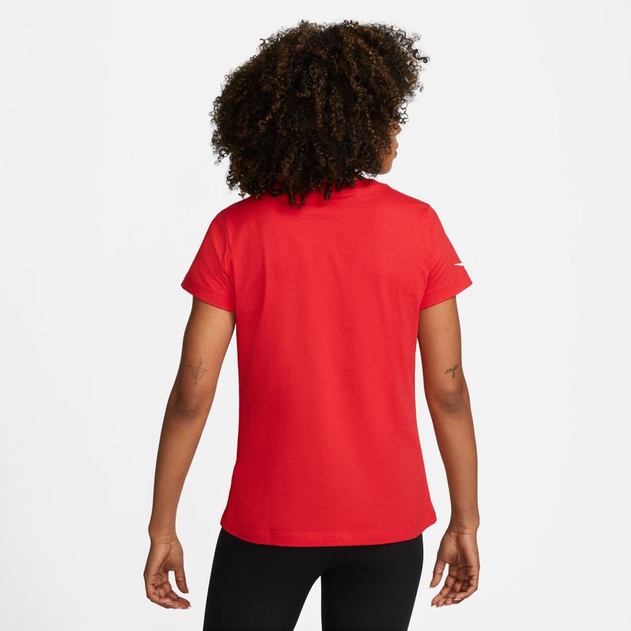 Nike T-Shirt Park 20 - Rouge/Blanc Femme