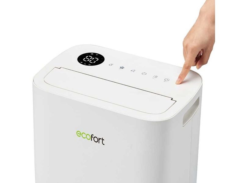 Ecofort Entfeuchter ecoQ DryAir 25L Complete 60 m² Leistungsstarke Lufttrockner für Wäsche und Raumluft