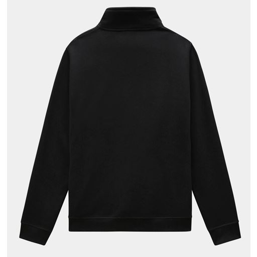 Dickies Oakport Quarter Zip Sweatshirt, Black, M