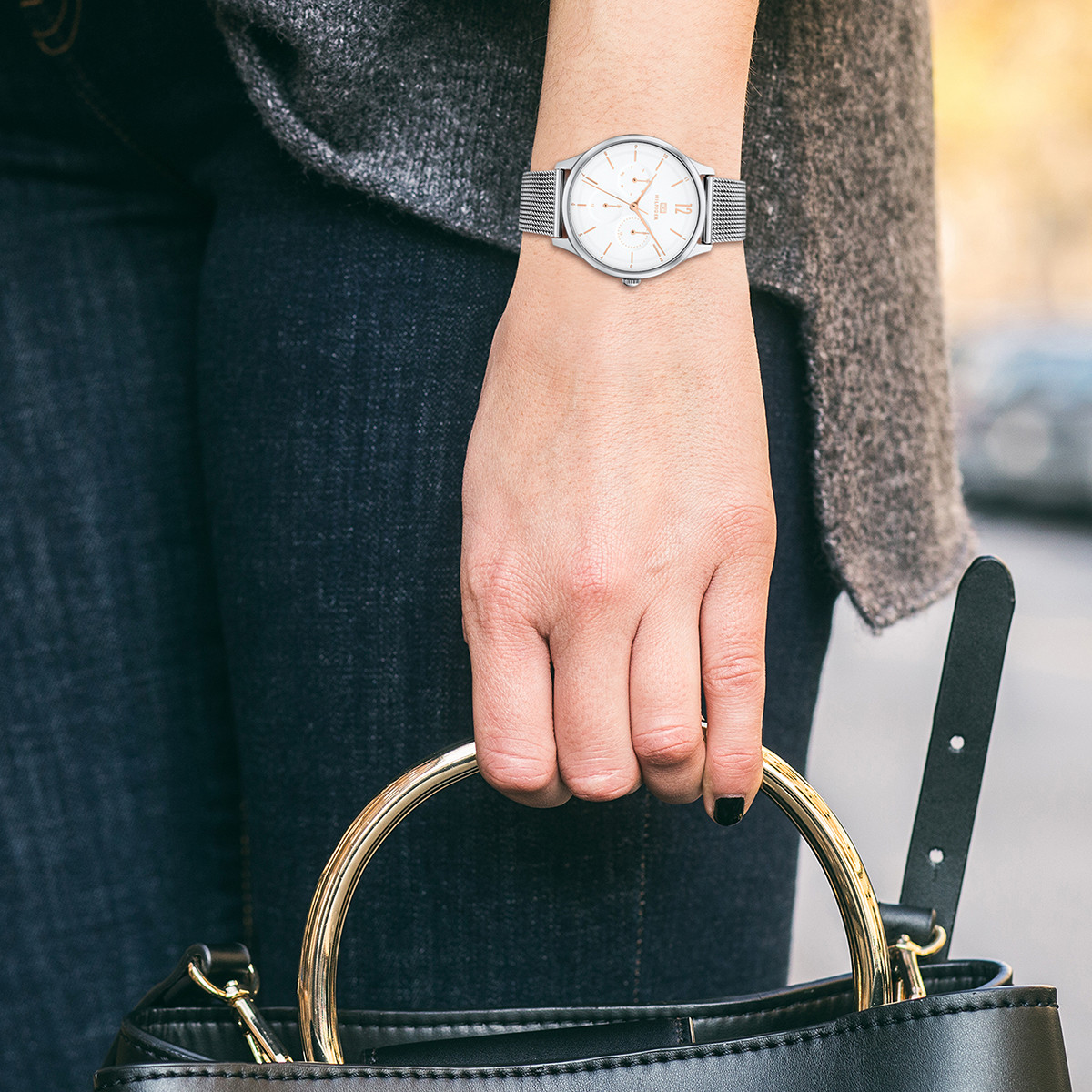 Montre Tommy Hilfiger femme acier