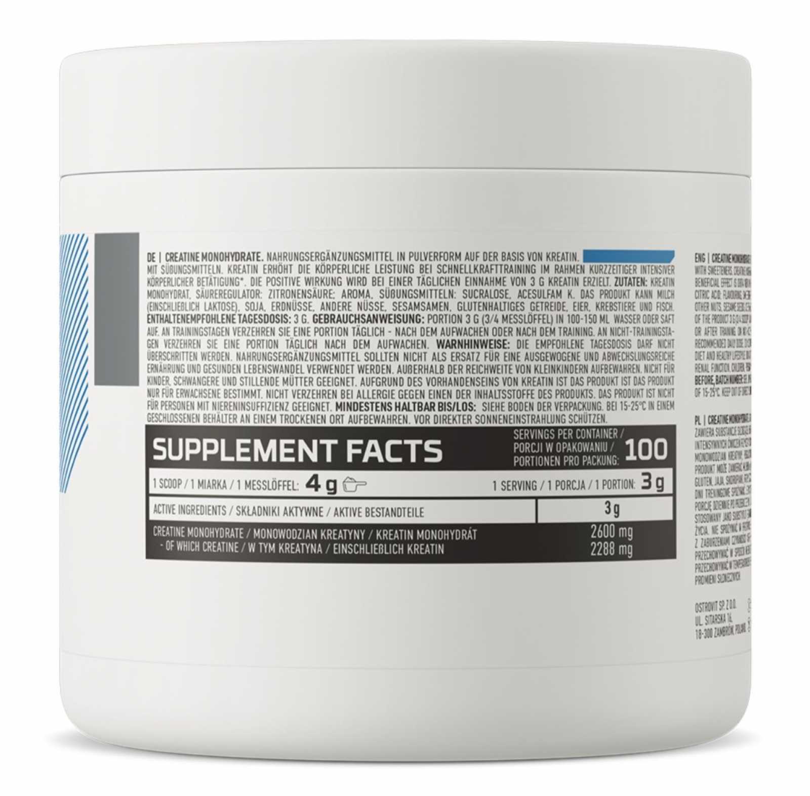 OstroVit Creatina Monohidratada 300g