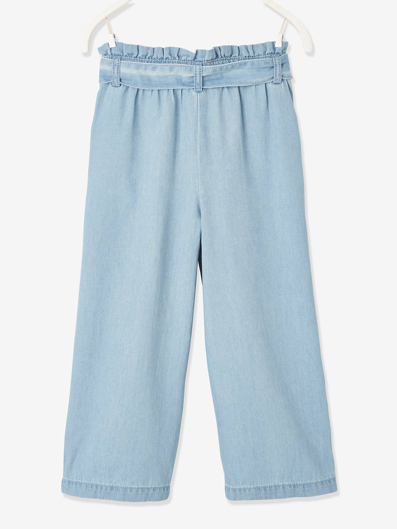 Calça cropped estilo 