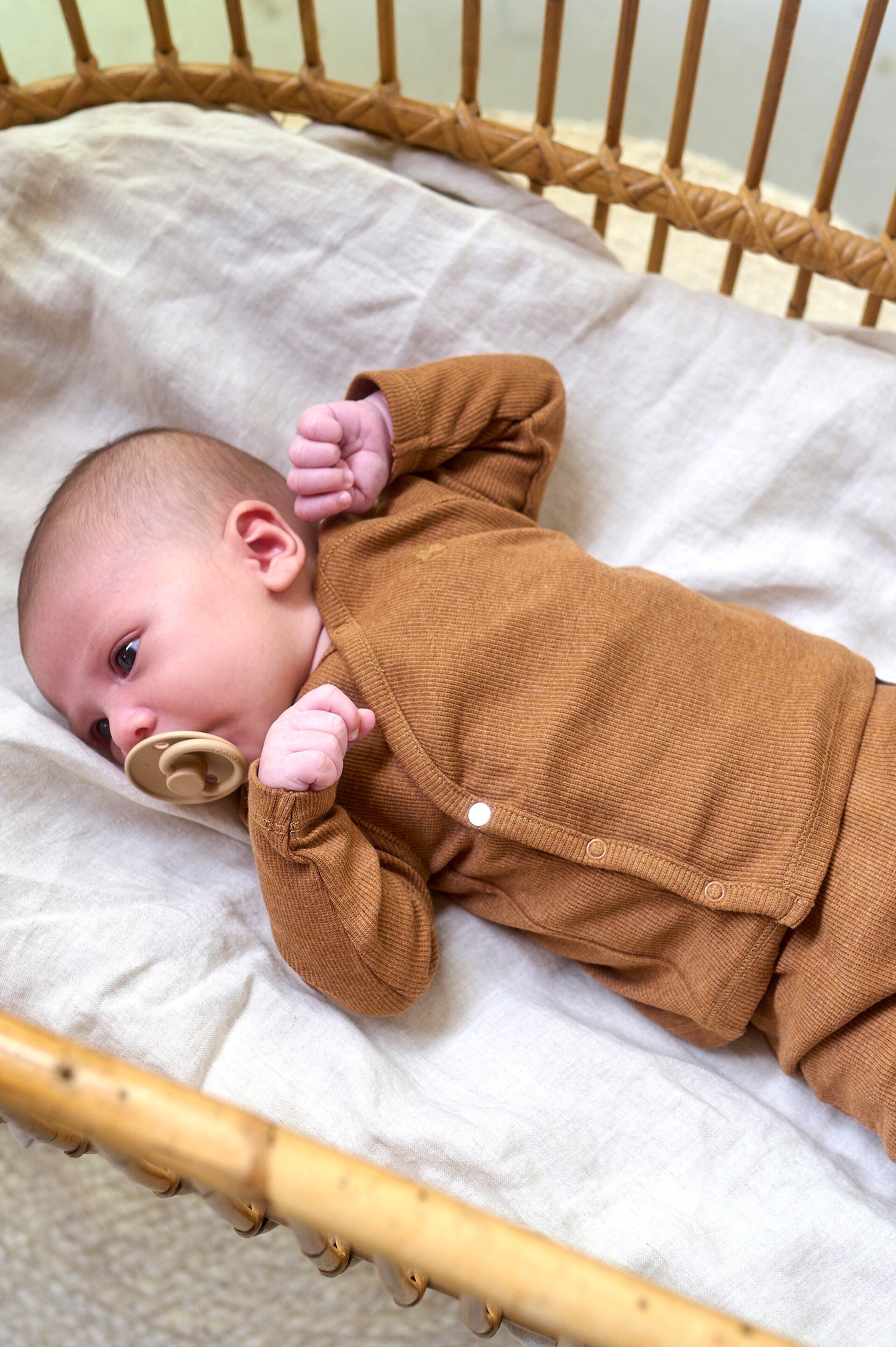Noppies Baby Langarmshirt Nanyuki Chipmunk Melange