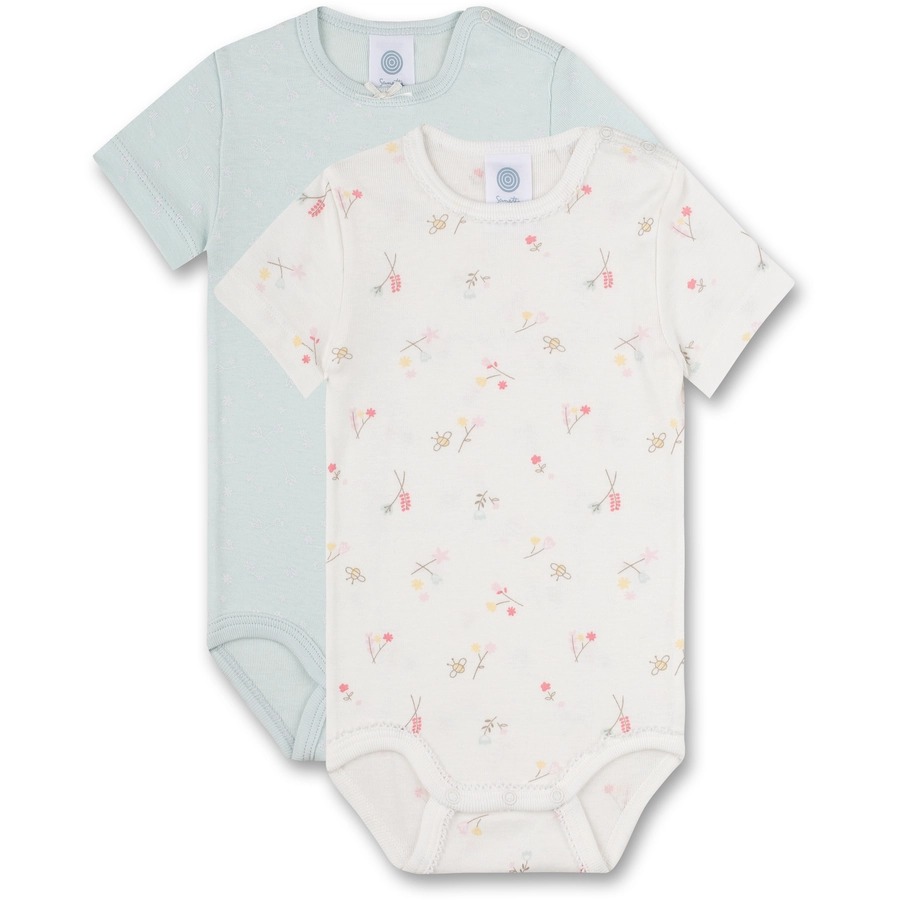 Sanetta Body Doppelpack offwhitehellblau
