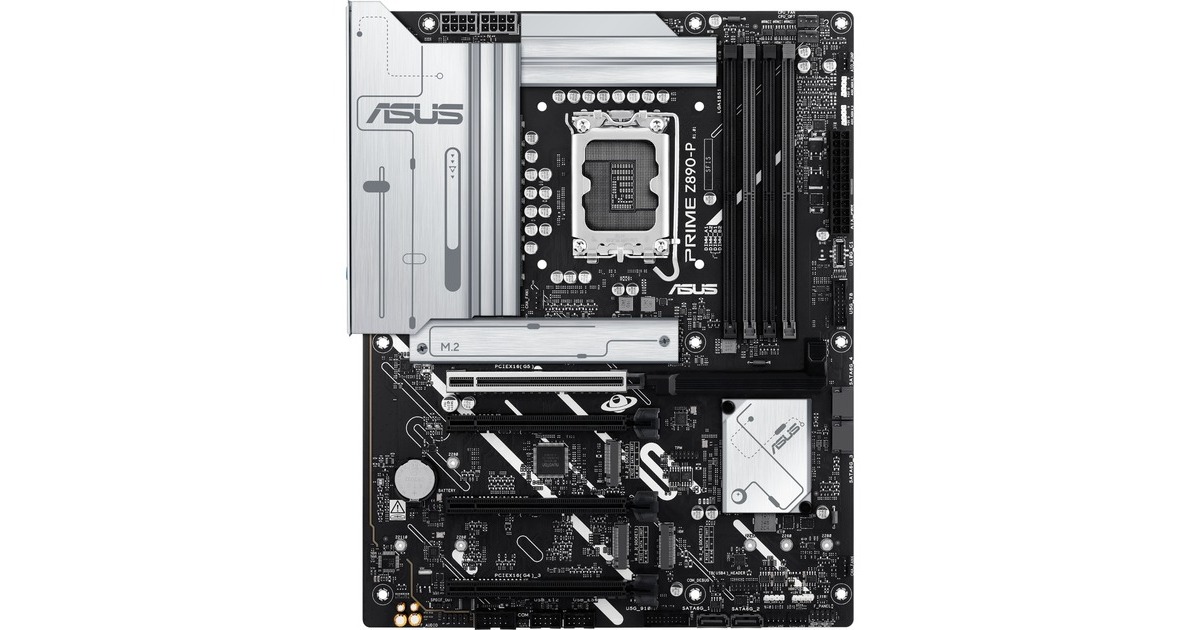 ASUSPRIME Z890-P socket 1851 moederbord  (RAID, 2.5Gb-LAN, Sound, ATX)