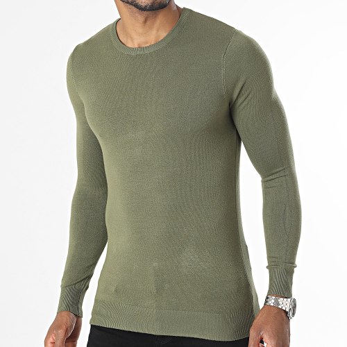 Pull Vert Kaki