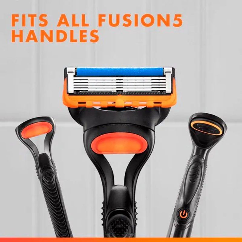 Gillette Fusion 5 - scheerapparaat + 3 navulmesjes