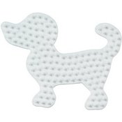 Hama Plaque pour perles midi 'Hexagone', multiple, blanc