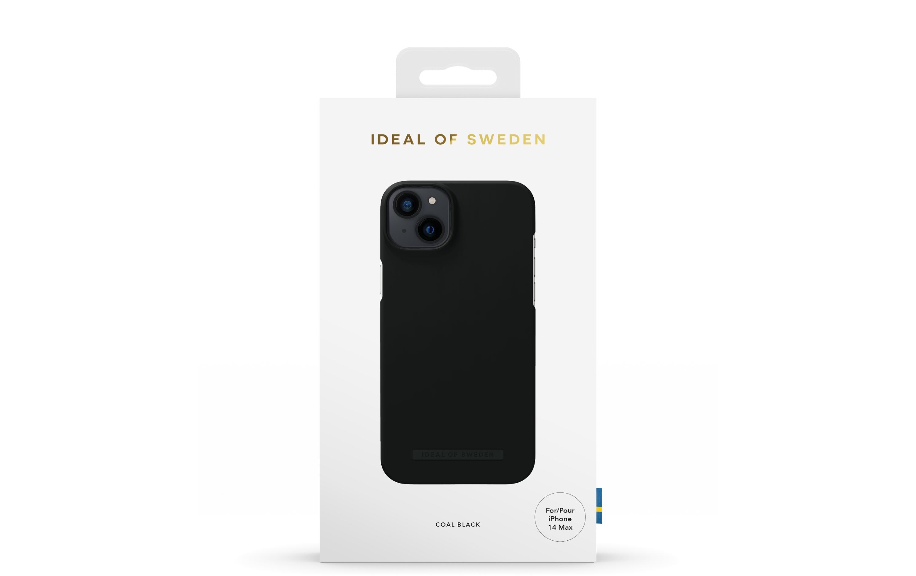Back Cover Coal Black iPhone 14 PlusPolycarbonat-Backcover im Matte-Schwarzem-Look