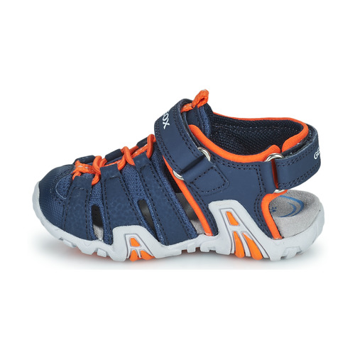Geox - B SANDAL KRAZE A - Marine / Orange