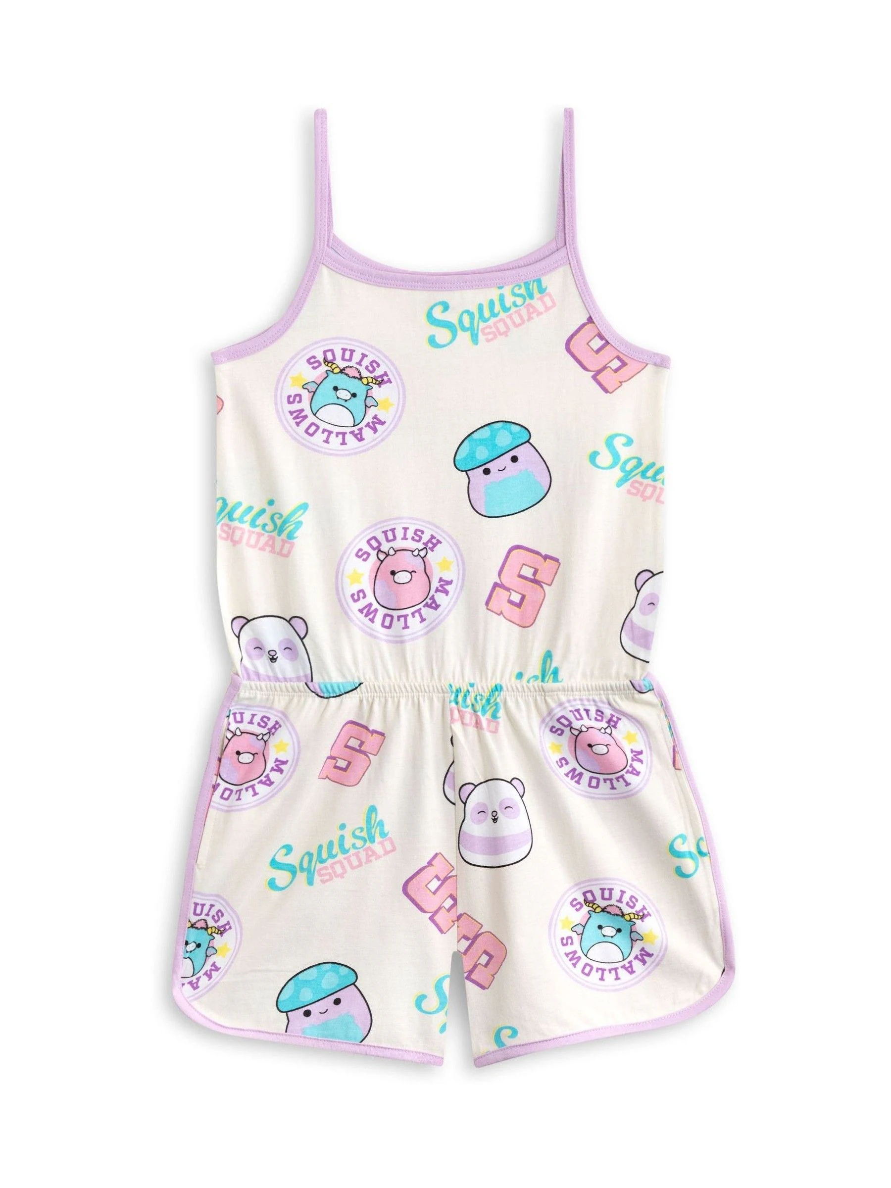Vanilla Underground Squishmallows Multicoloured Sleeveless Playsuit