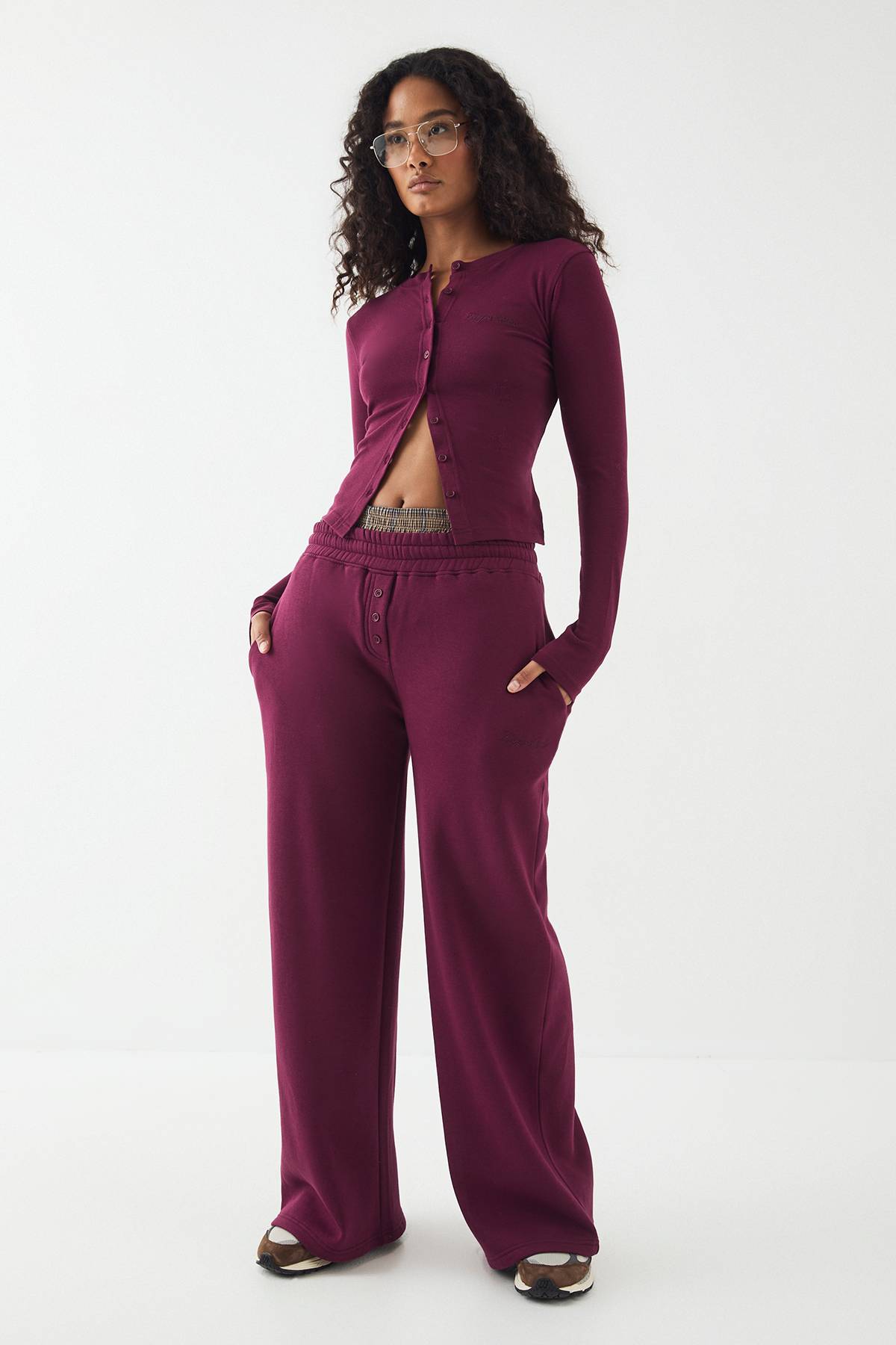 Jogging Henley Brodé DSGN Studio
