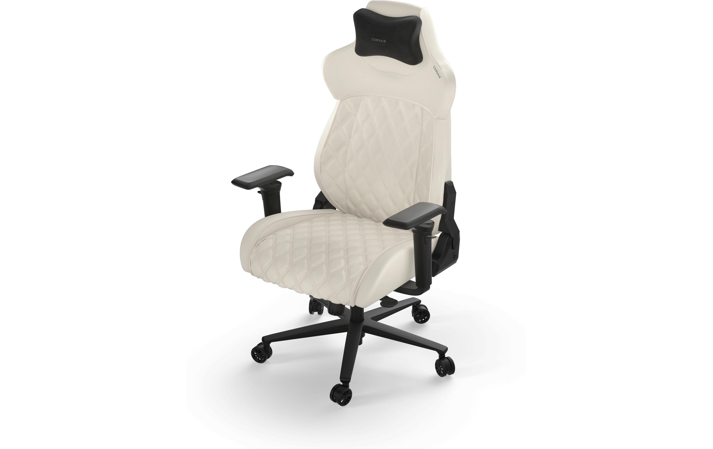 Gaming-Stuhl TC500 Luxe Frost<br>Ergonomischer Racing-Gaming-Stuhl mit einer Belastbarkeit von bis zu 120 kg