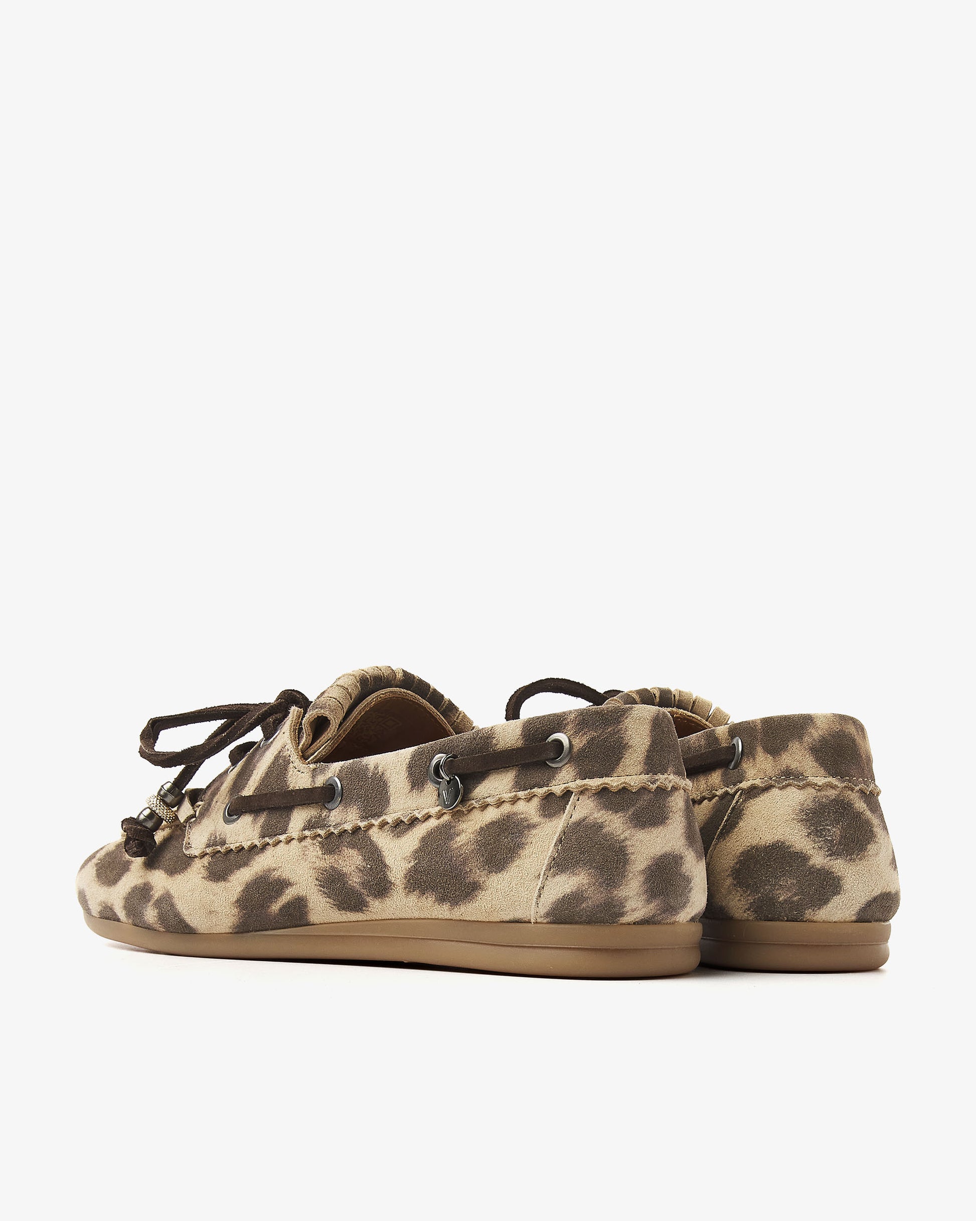 VIA VAI luipaardprint dames loafers June Loua