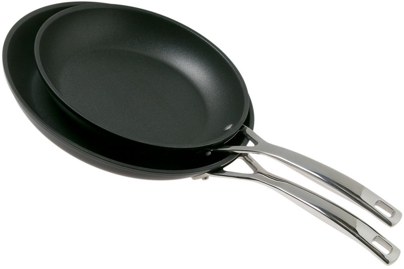 Le Creuset TNS 24 cm en 28 cm koekenpanset