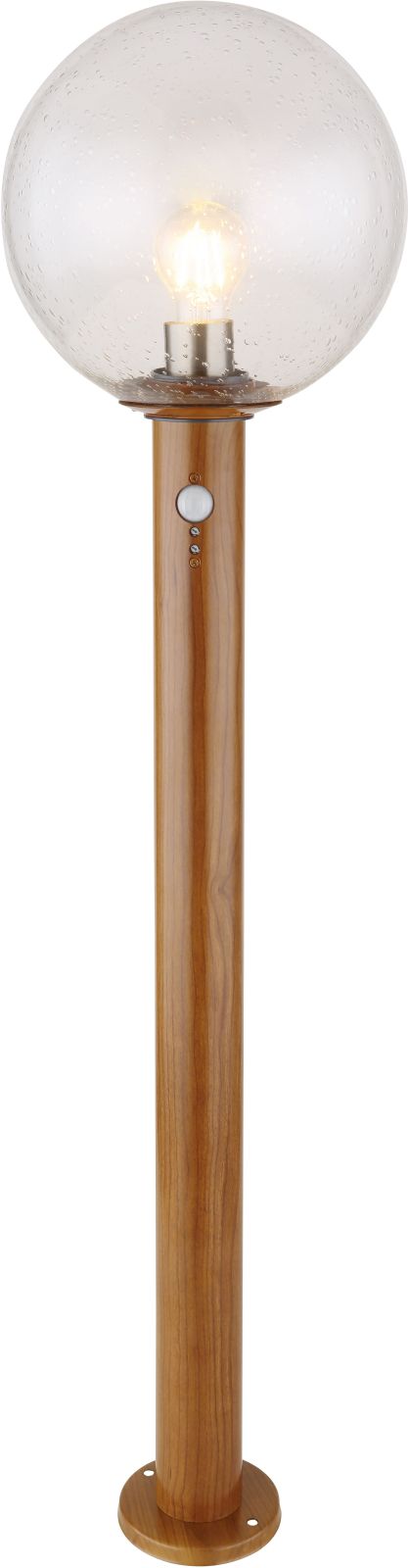 Außenleuchte - braun - Aluminium - 100 cm hoch