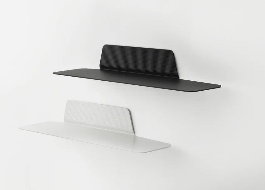 Normann Copenhagen  Jet hylde, sort - 80 cm.