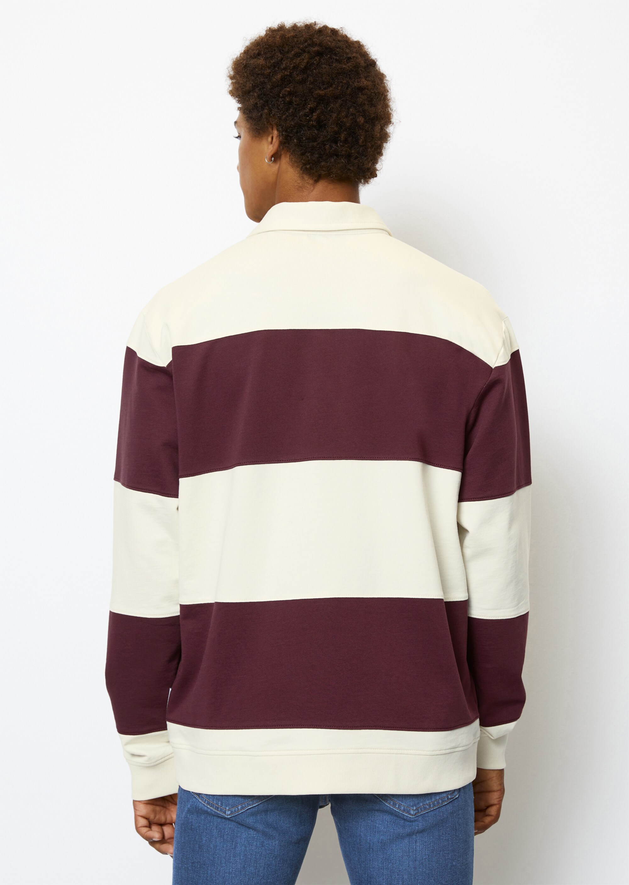 Rugby-Sweatshirt oversized aus Organic Cotton