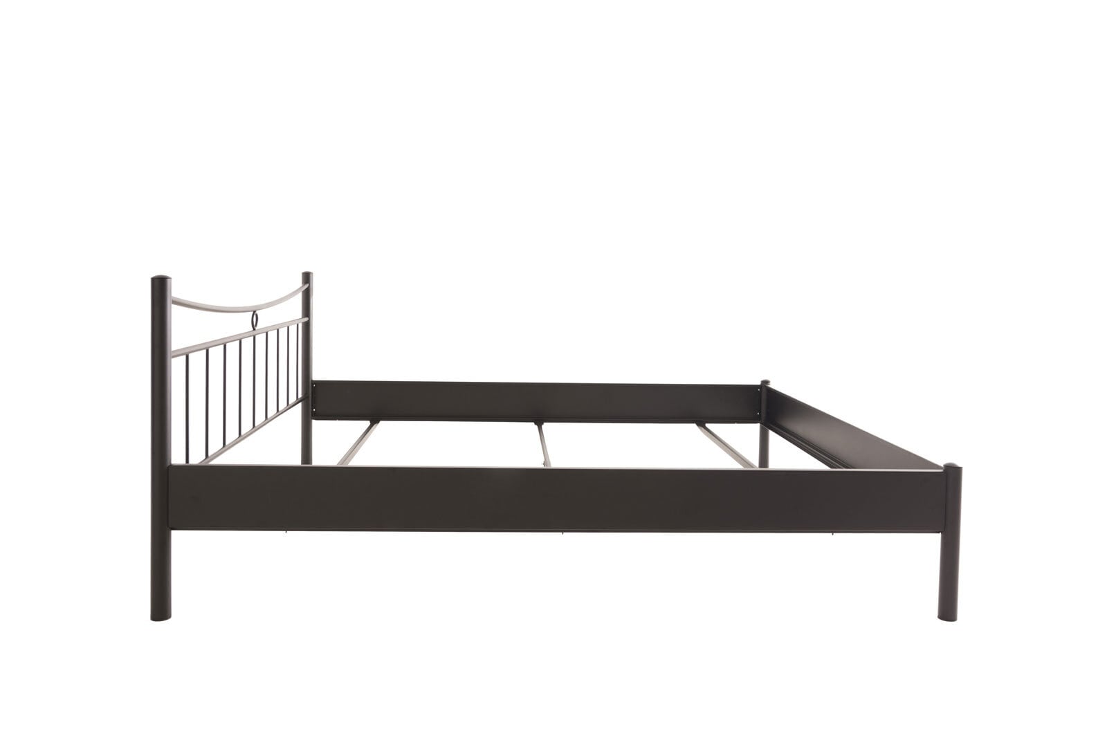 TRAUMWERKSTATT Metallbettgestell SVENJA 140 x 200 cm schwarz