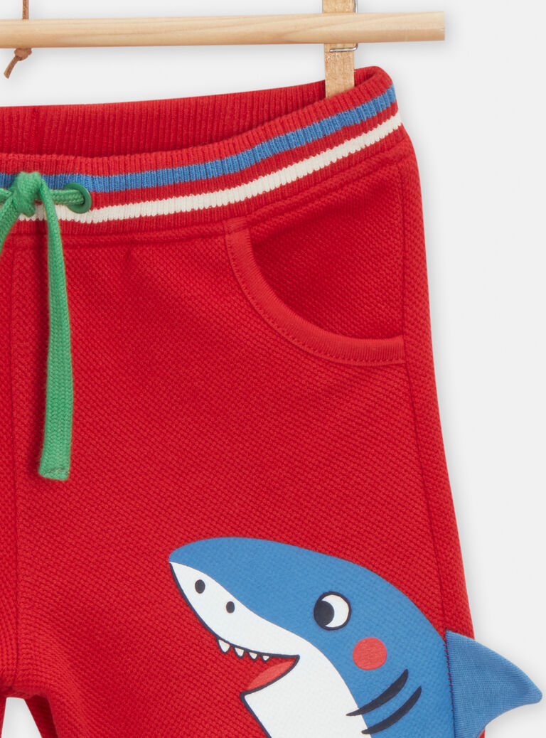 Short à animation requin pour bébé garçon