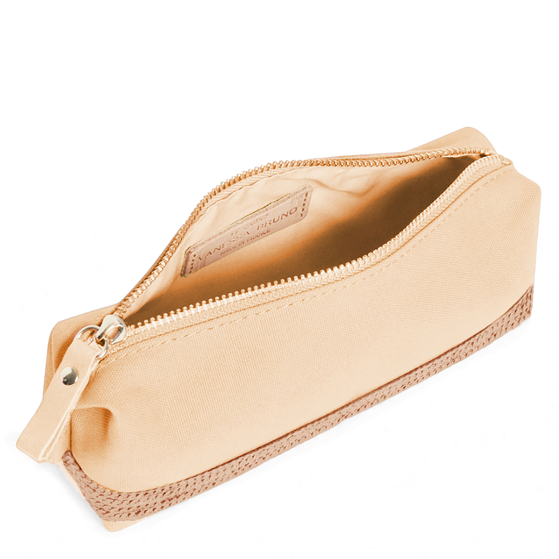 Trousse avec bande sequins | Beige