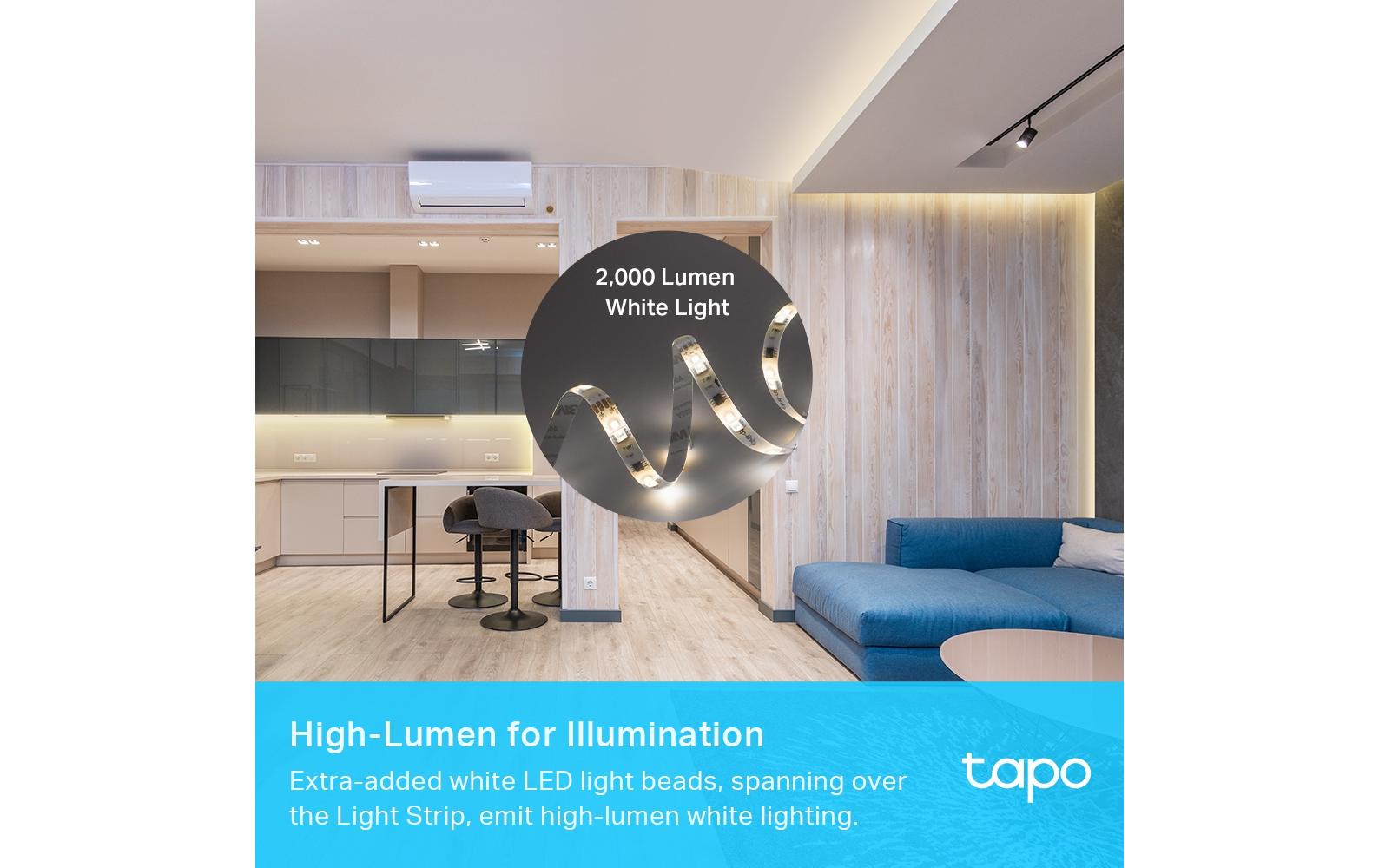 LED Stripe Tapo L930-10, 2x 5 m MulticolorSmartes LED-Band, Mehrfarbig