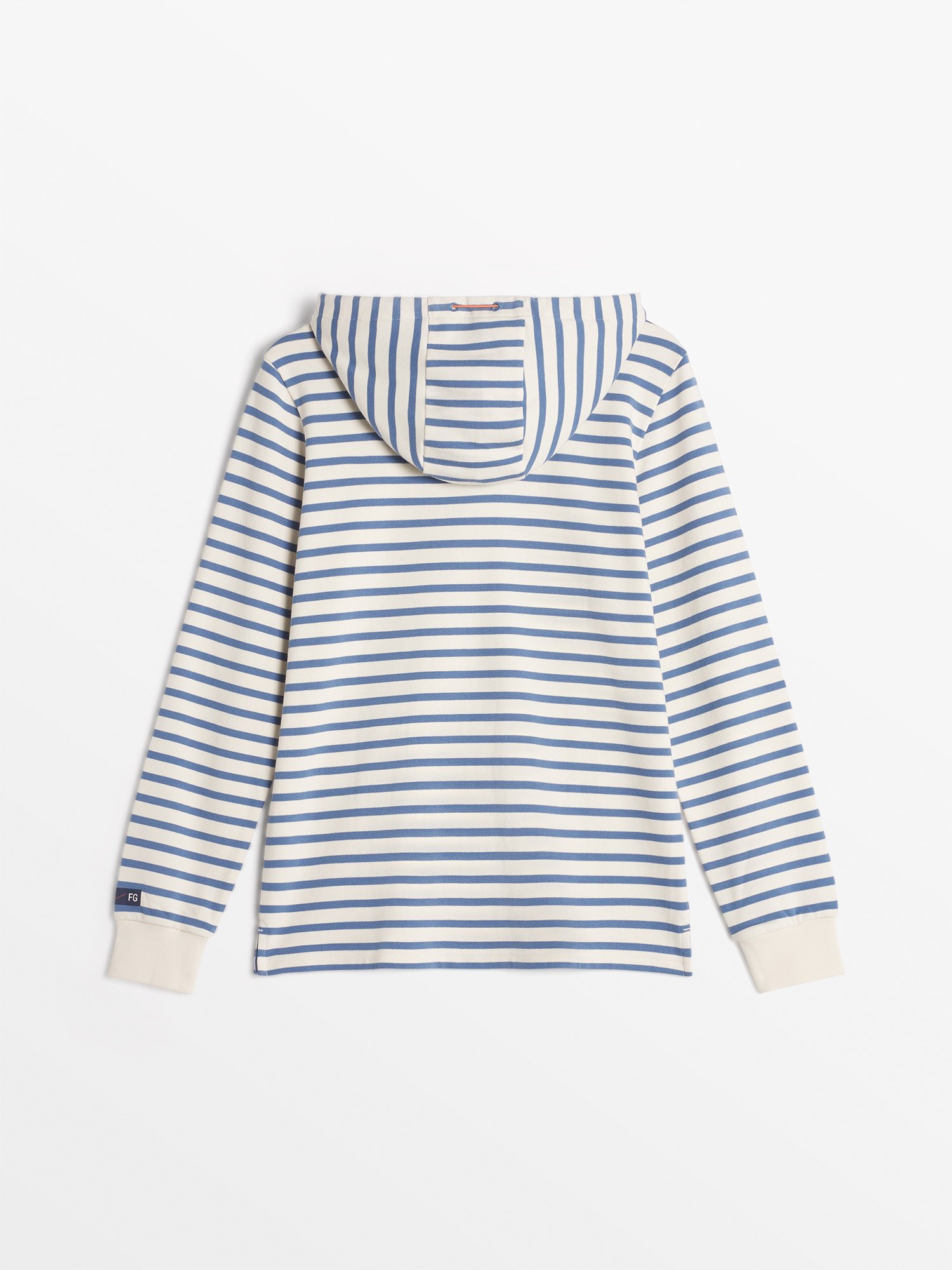 Vareuse Marinière Homme Capsule F. Gabart Blanc Marine