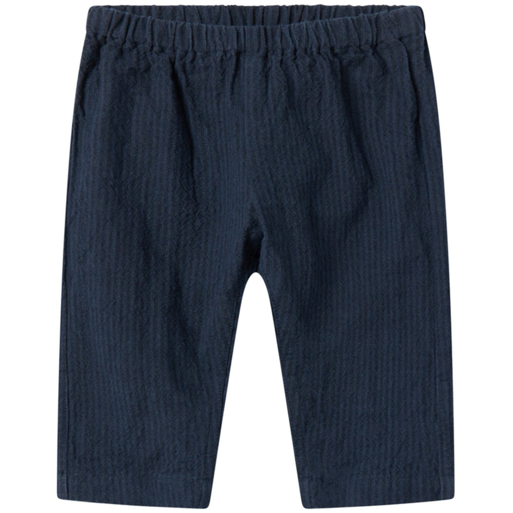 Køb MarMar Chambray Dark Blue Stripe Panto Bukser
