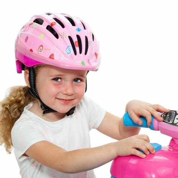 Sykkelhjelm til barn Moltó Rosa 48-53 cm