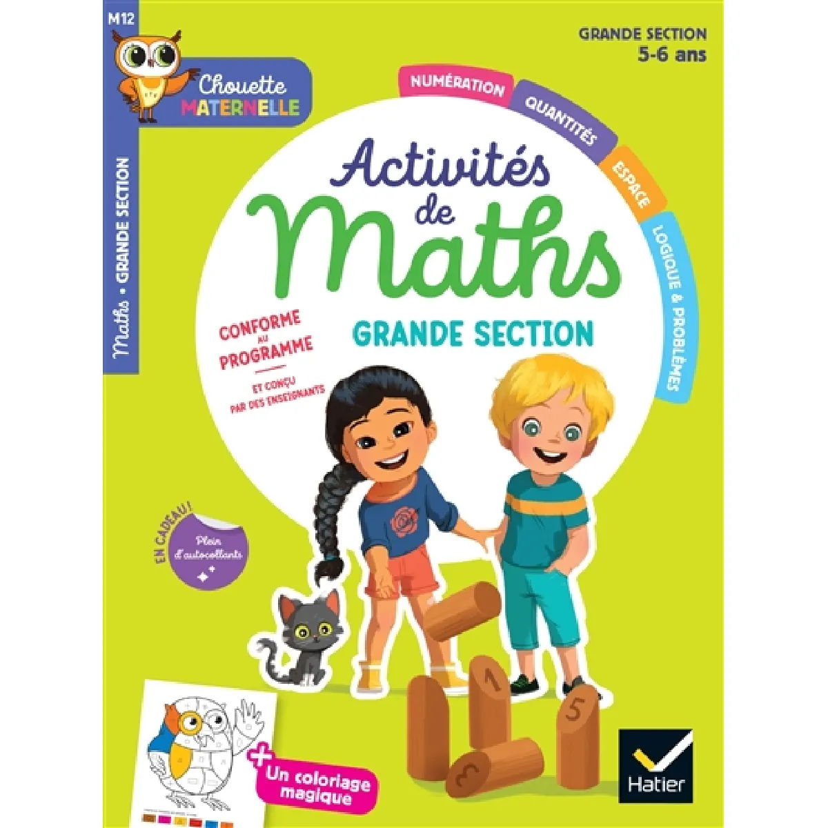 Activités de maths : grande section, 5-6 ans : conforme au programme