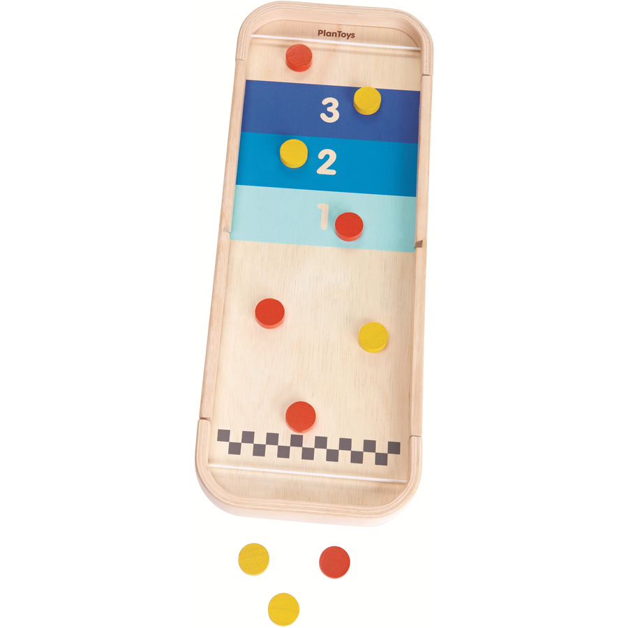 PlanToys Shuffleboard Spiel 2 in 1
