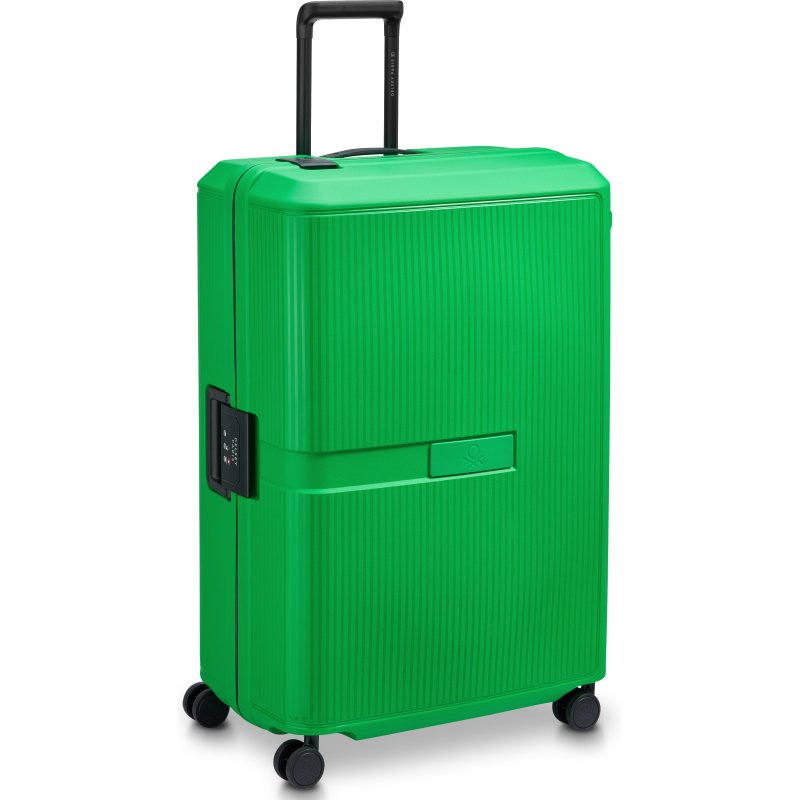 Delsey Valise 4 doubles roues 77 cm - Color Block Hardside vert