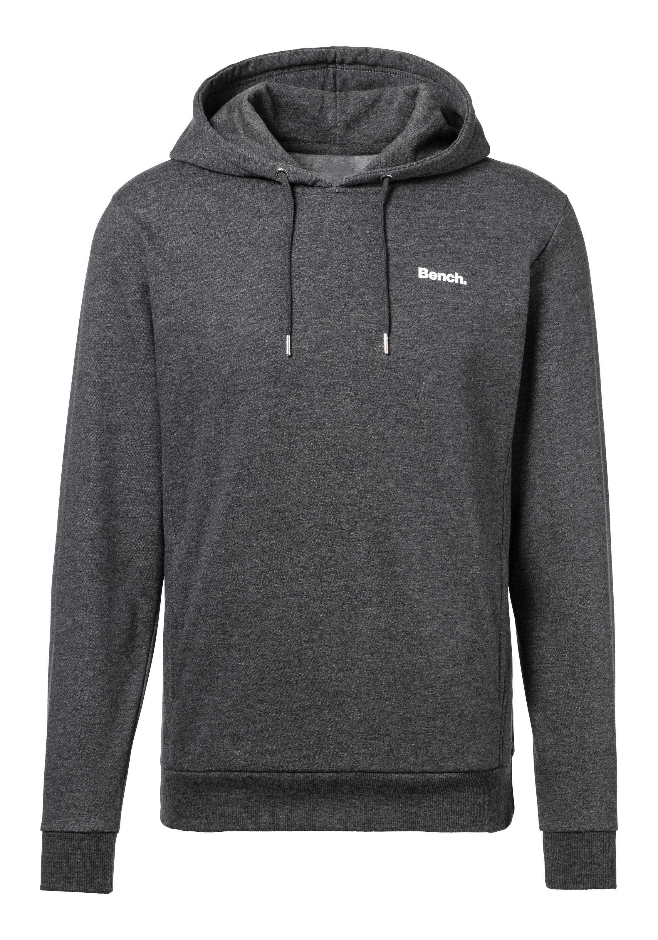 Bench. Loungewear Hoodie , Sweatshirt mit Kapuze und seitlichen Taschen, Baumwollmischung