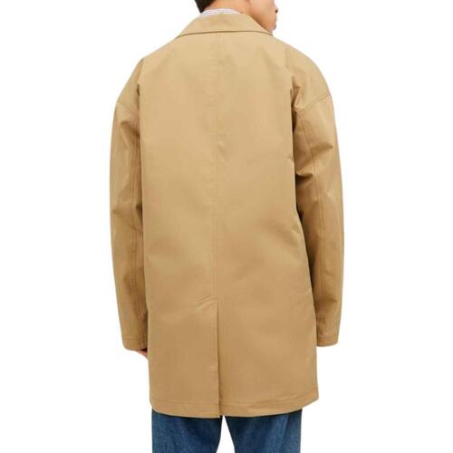 Jack & Jones - JJECREASE MAC COAT NOOS Beige